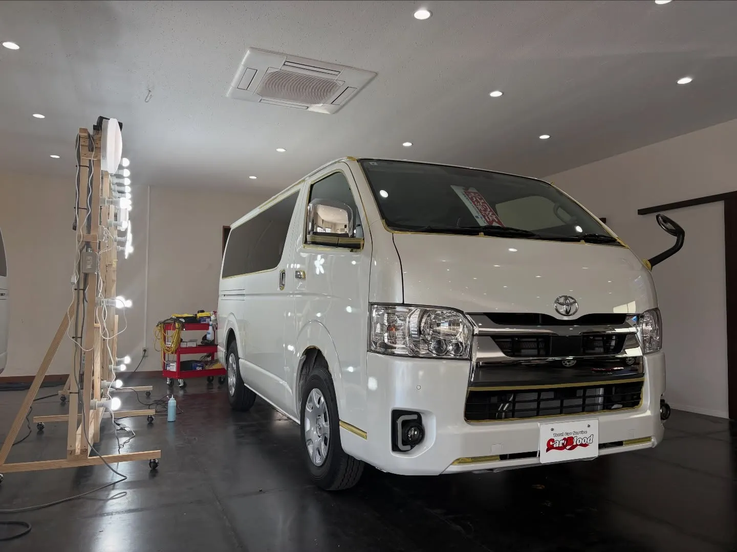 新座市の法人様よりハイエースのご注文をいただきました😌